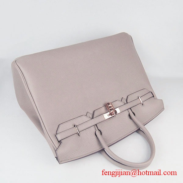 Hermes Birkin 40cm Togo Bag Grey 6099